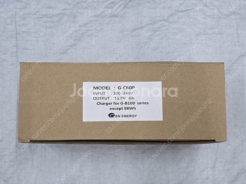 젠에너지 충전기 G-C60P 16.8V 6A D-tap...--0