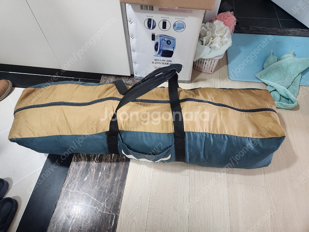 7인용 버팔로 오토 원터치 7인용 텐트 + 바닥 깔개 ...--5