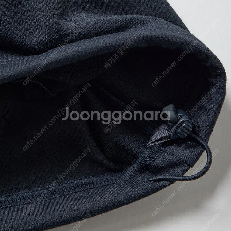 [L] 다이와피어39 테크 포켓 크루넥 티셔츠 블랙--3