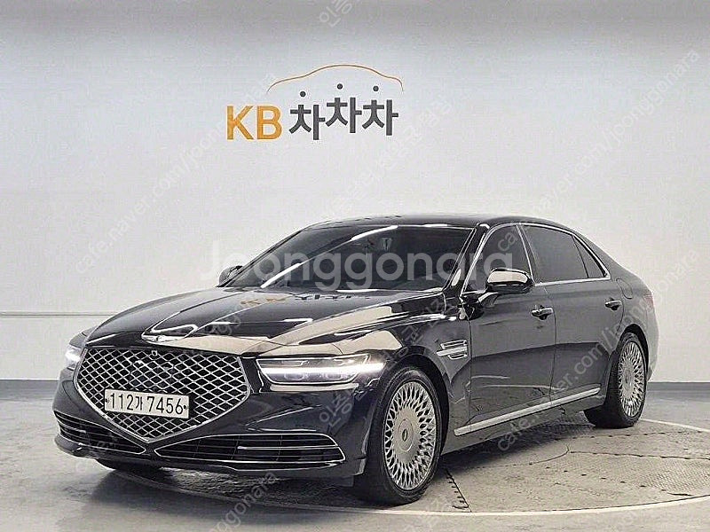 제네시스 G90 중고 제네시스 중고 가격 검정색 202...--0
