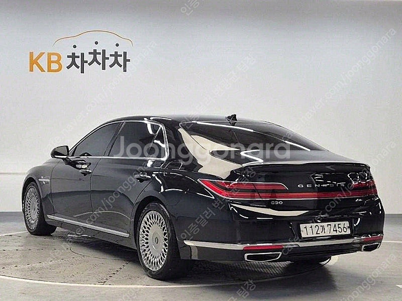 제네시스 G90 중고 제네시스 중고 가격 검정색 202...--3