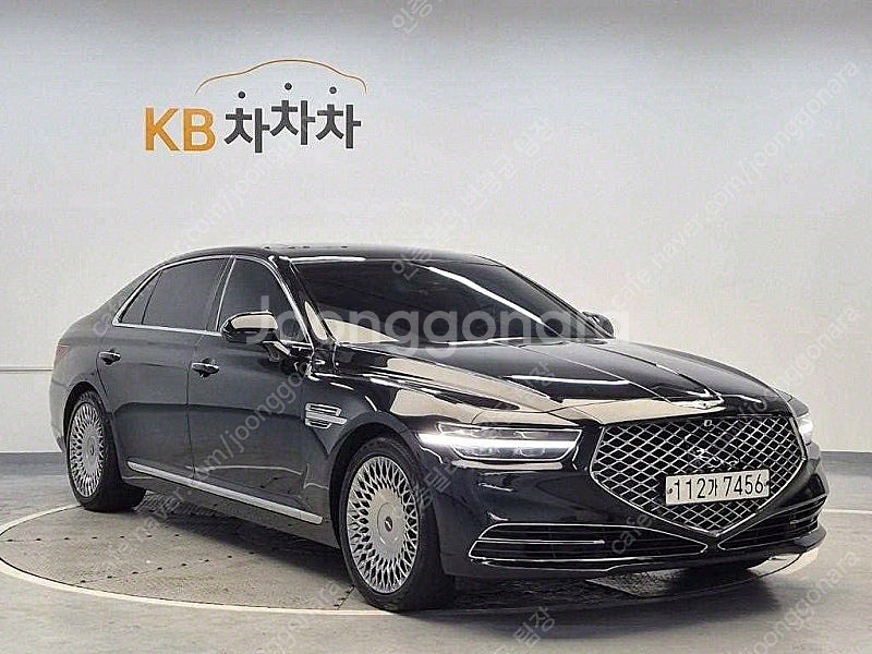 제네시스 G90 중고 제네시스 중고 가격 검정색 202...--5