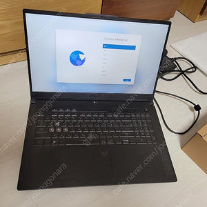 tuf a17 게이밍 노트북 fa707nu-hx063 판매합니다. 17.3.인치. rtx4050,라이젠5 7535hs, 램 ddr5 32gb, 윈11프로 정품, 1tb +512gb