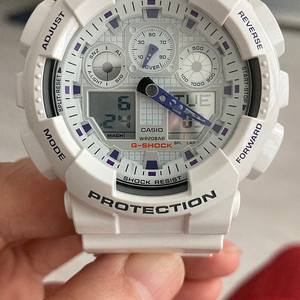 지샥 GA-100A 백호 (유광 화이트)