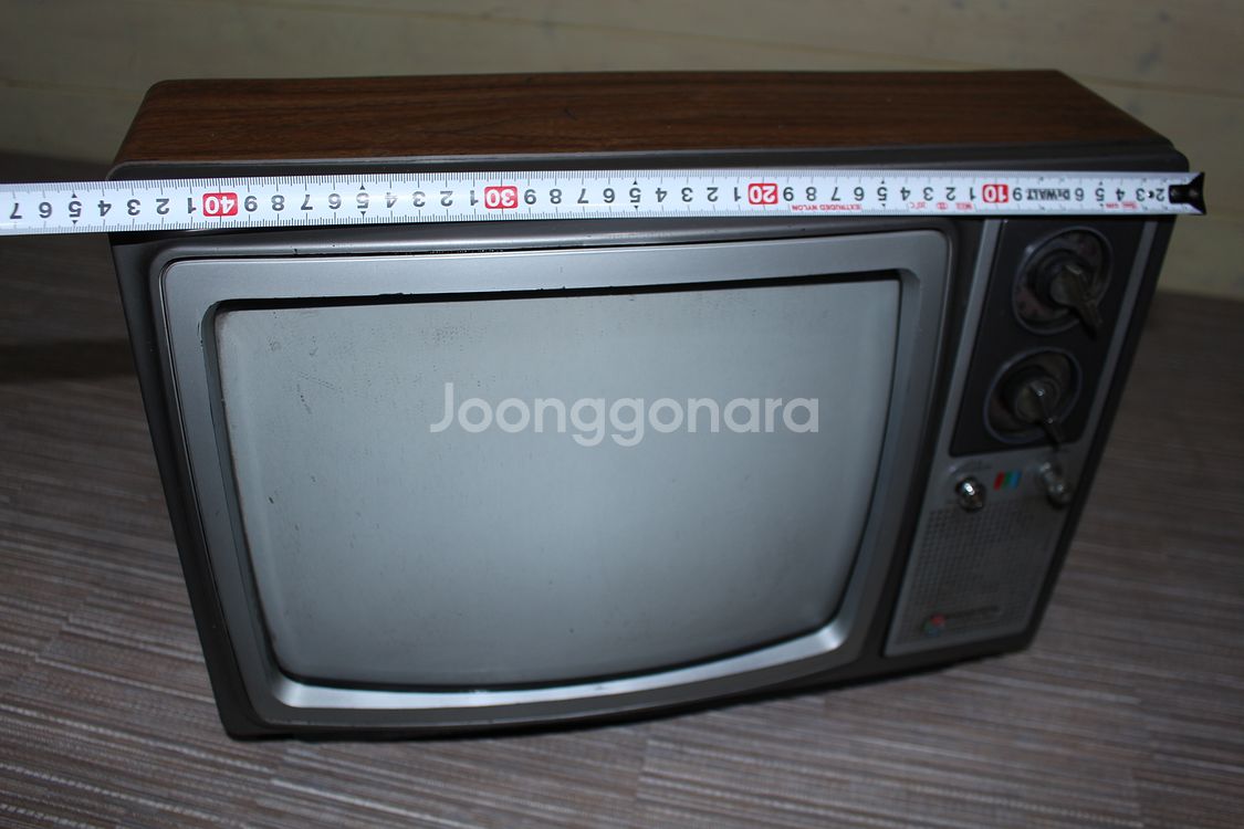 1981년 삼성 올드 칼라 텔레비젼 브라운관 TV 엔틱--7