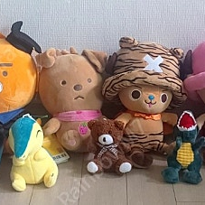 새상품 포함, 라이언 뮤, 쵸파, 포켓몬스터 인형 모음