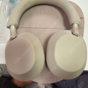 소니 헤드셋 WH-1000XM5 베이지 색상