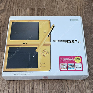 미사용 신품 닌텐도 dsi ll 옐로우 박스셋