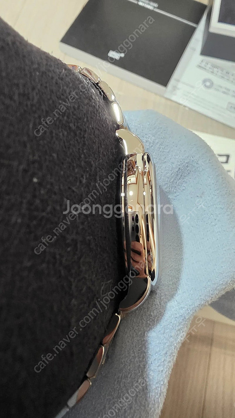 몽블랑 시계 스타레거시 오토매틱 흰판 39mm 새제품급--3