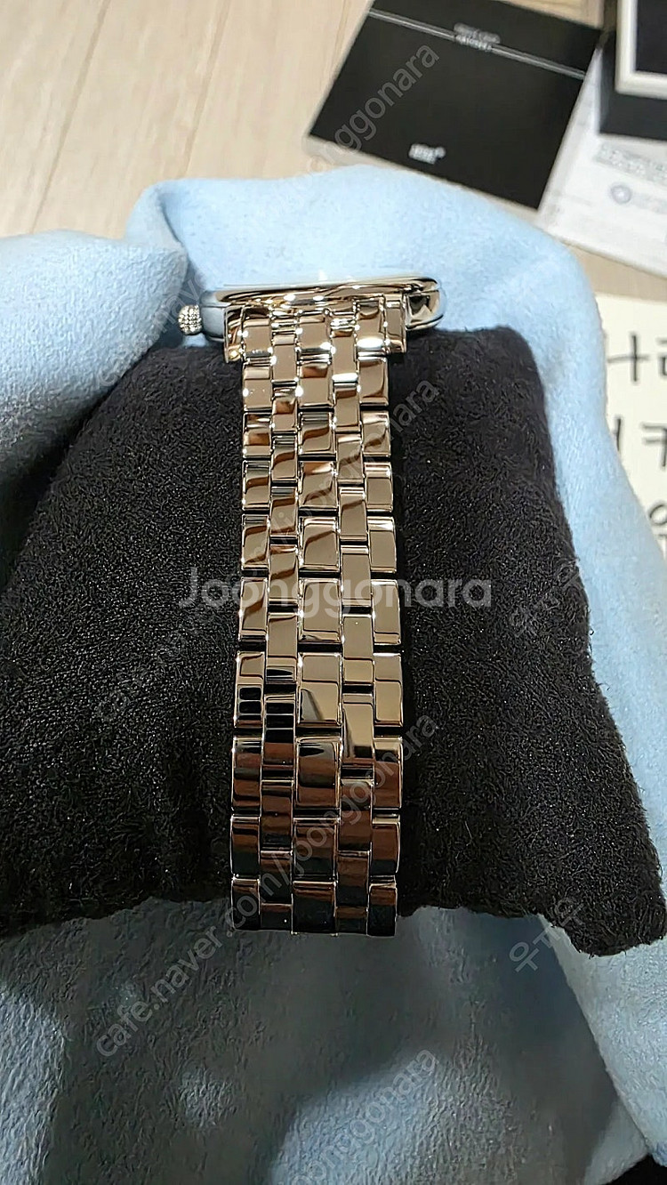 몽블랑 시계 스타레거시 오토매틱 흰판 39mm 새제품급--4