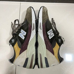 뉴발란스 991 (M991GYB) 브라운 옐로우 270 사이즈 판매