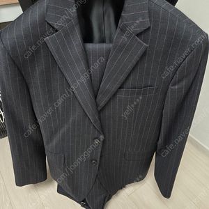 cavalier 스트라이프 맞춤 수트