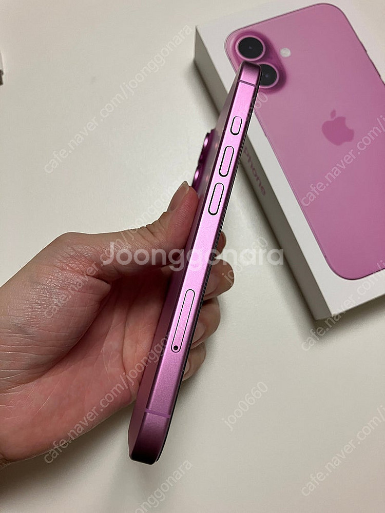 아이폰16 핑크 256GB(25년1월구매)--3