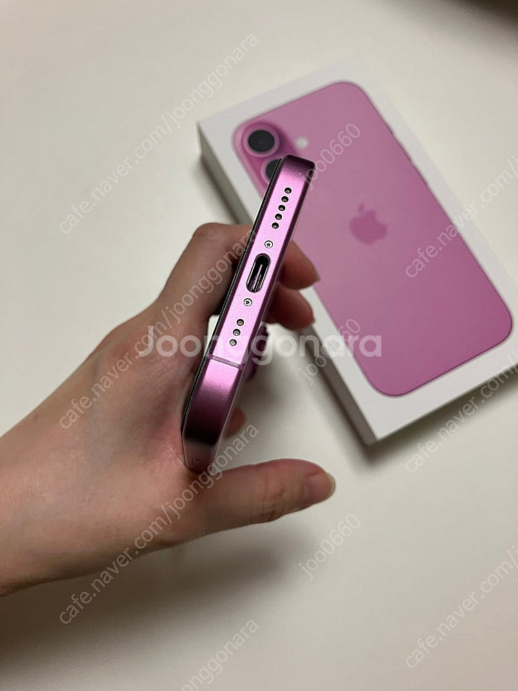 아이폰16 핑크 256GB(25년1월구매)--4