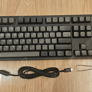[판매] 엠스톤 저소음 밀키축 38g 키보드 다크그레이