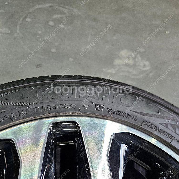 SM6 18인치 임판급 중고 컷팅 휠 타이어 245 4...--9