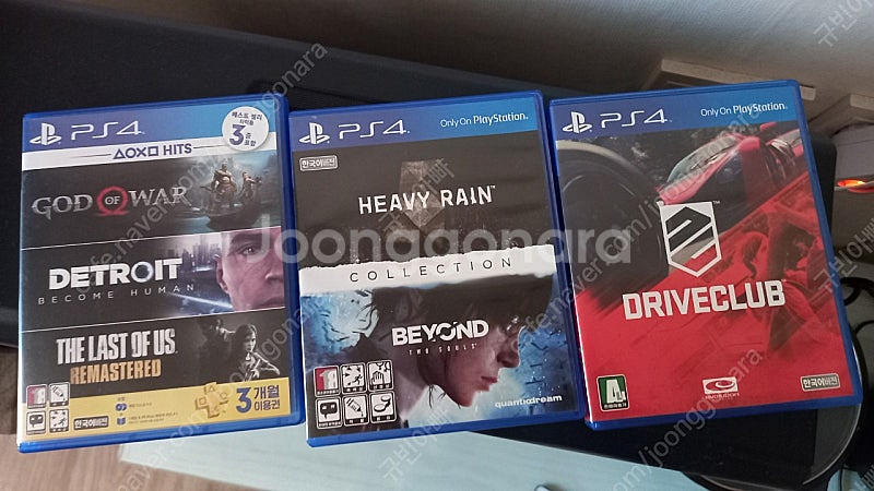 플스4 PS4 게임 5종 - 택포 3만원--0