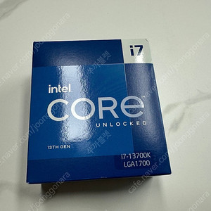 i7 13700K CPU 정품 팔아요