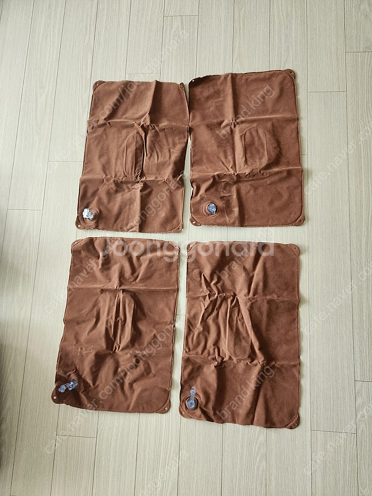 싱글에어매트2+ 에어베개4개--5