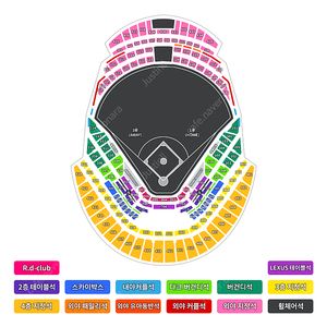 7월5일/토 키움 vs 한화 고척 돔 야구장3루 버건디석처분함