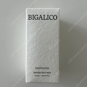 탬버린즈 BIGALICO 바디워시 미개봉 새제품