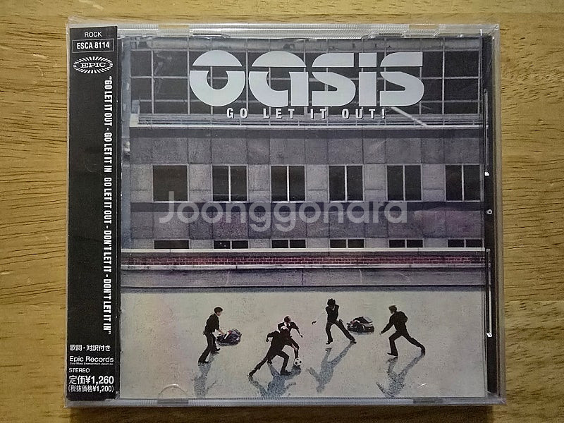 CD 음반 oasis 오아시스 싱글 - Go Let I...--0
