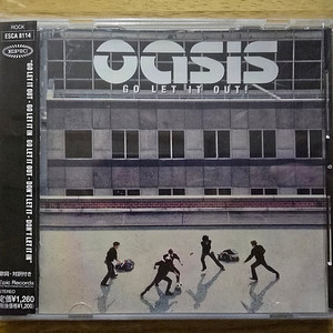 CD 음반 oasis 오아시스 싱글 - Go Let It Out