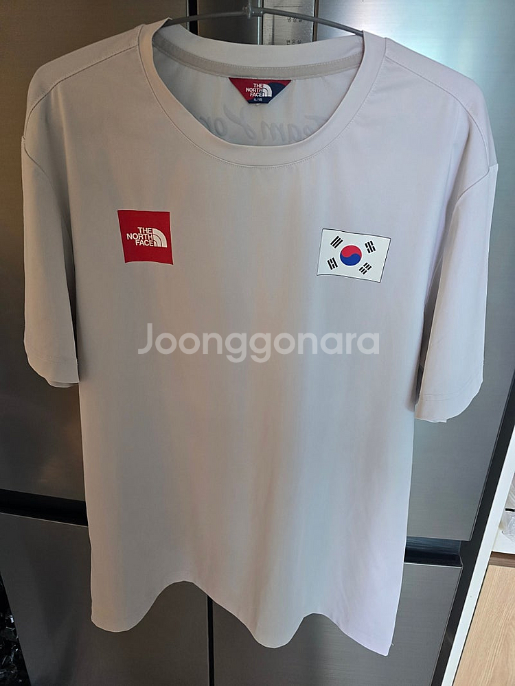 노스페이스 국가대표 팀코리아 반팔 105--0