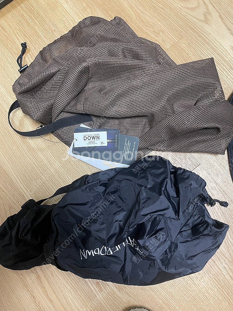 페더다운 침낭 550g 카모플라쥬 M,L--4