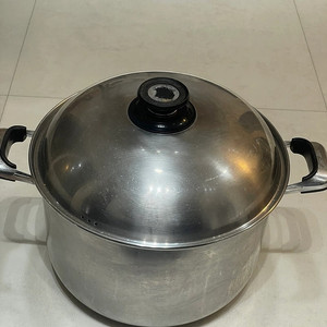 스테인레스 곰탕 냄비 지름 약 32.5cm 깊이 약 20cm
