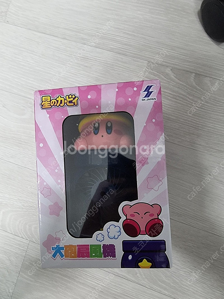 별의커비 usb 선풍기 피규어 팝니다--1
