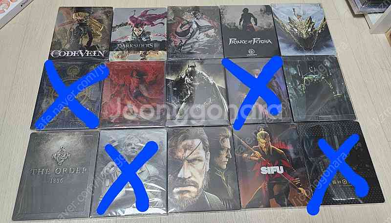Ps4 ps5 스틸북 스틸케이스정리 (가격인하)--2