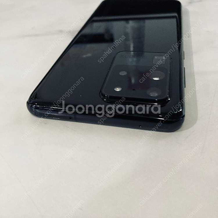 갤럭시 S20울트라 블랙 256기가 외관깔끔! 13만5천원 판매합니다!--3