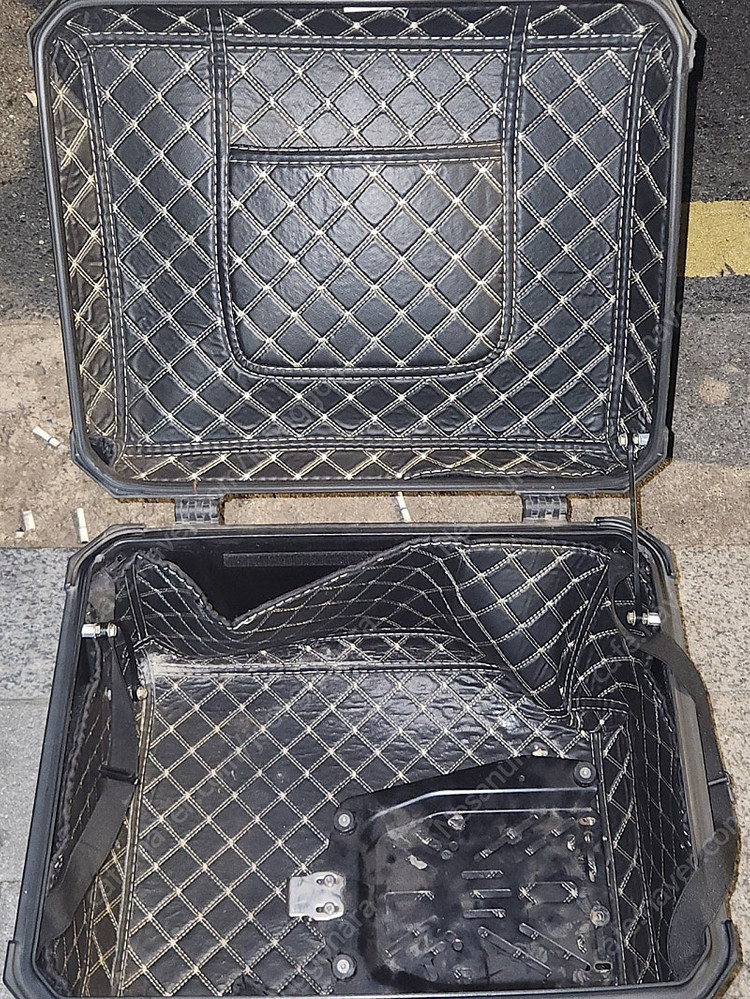 제로센스 80리터 알루미늄 탑박스 알탑 배달통--1