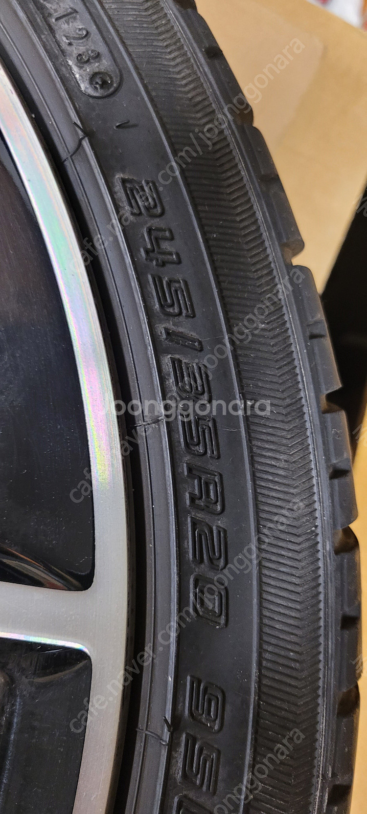 벤츠 E클래서 53 AMG 휠 + 타이어 / 앞 245...--2