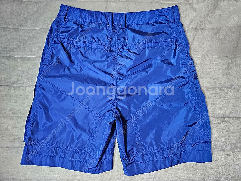 [44] 22ss 준지 타소재 절개 변형 쇼츠 블루--1