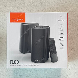 크리에이티브 t100 스피커
