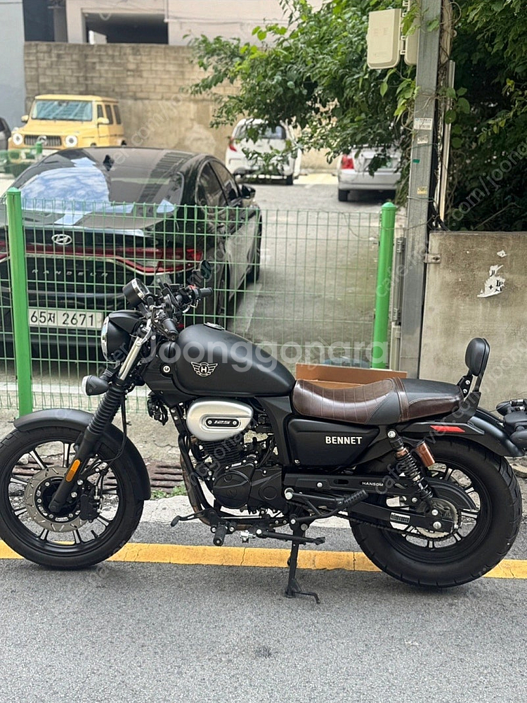 23년식 베네트125 신차급 2@@km 짧은키로수 판매...--0