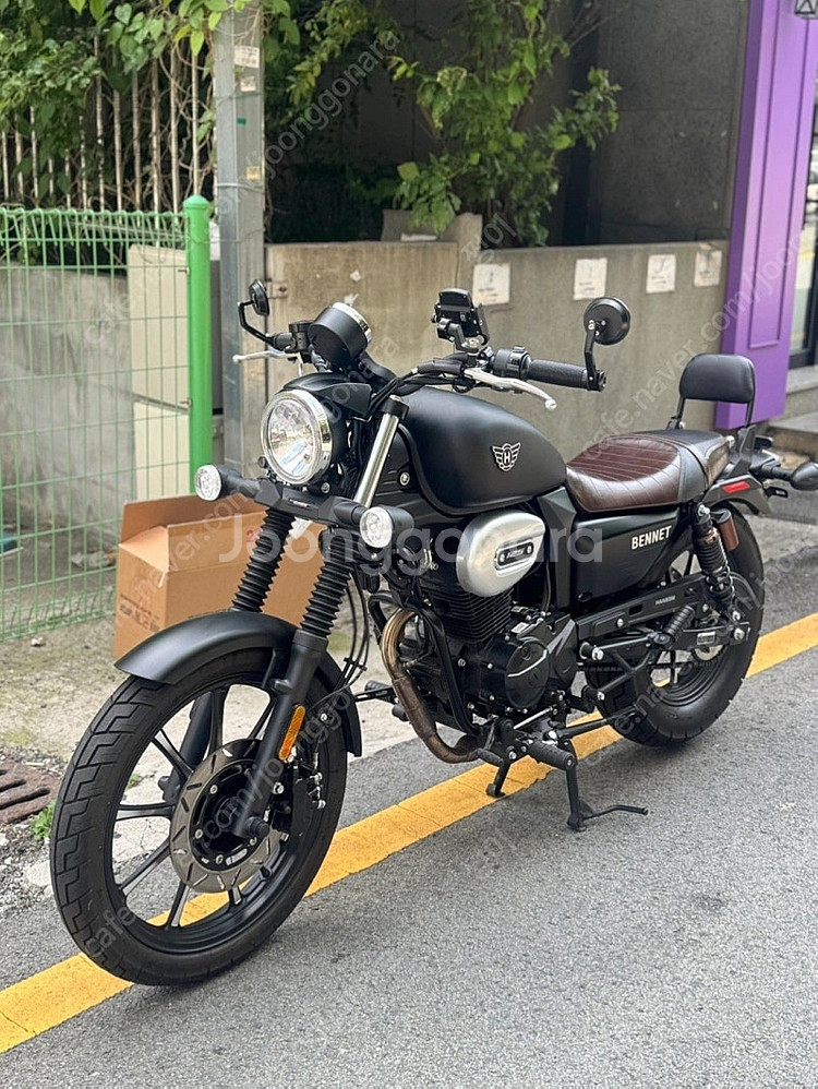 23년식 베네트125 신차급 2@@km 짧은키로수 판매...--1