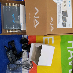 보관제품 AJA 12GM 컨버터 SDI Muxer / DeMuxer 12G-SDI