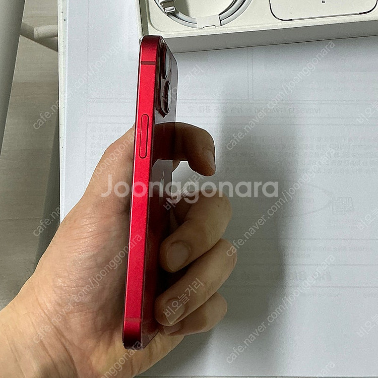 아이폰 13 미니 레드 512gb 홍콩판 (카메라 무음...--5