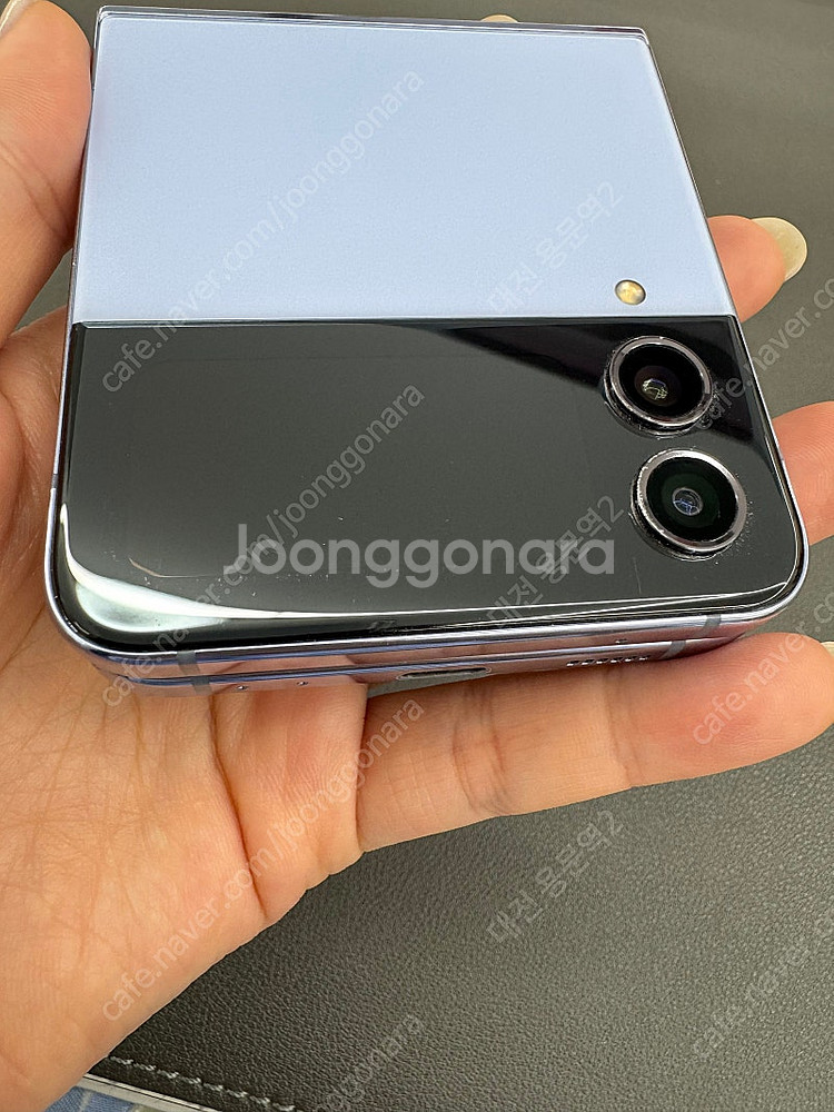 [대전중고폰] 068707 갤럭시Z플립4 블루 256G...--6