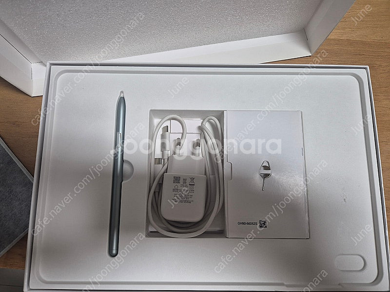 갤럭시탭 S7 FE WIFI 64G 미스틱그린 풀박 팝...--2