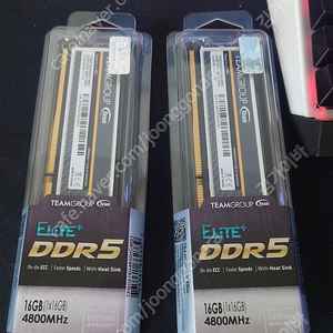 TeamGroup DDR5-4800 CL40 Elite Plus 블랙 서린 32GB (16*2)
