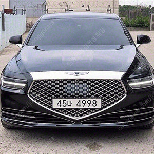 제네시스 G90 중고 제네시스 중고 가격 검정색 2019년식 65,383km 5.0 GDI AWD 리무진 프레스티지 중고자동차