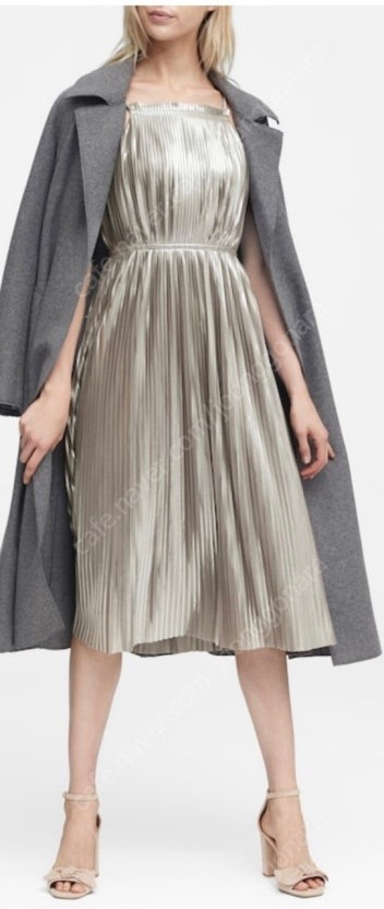 바나나리퍼블릭 은갈치 플리츠원피스 자라걸즈 크로쉐티--2