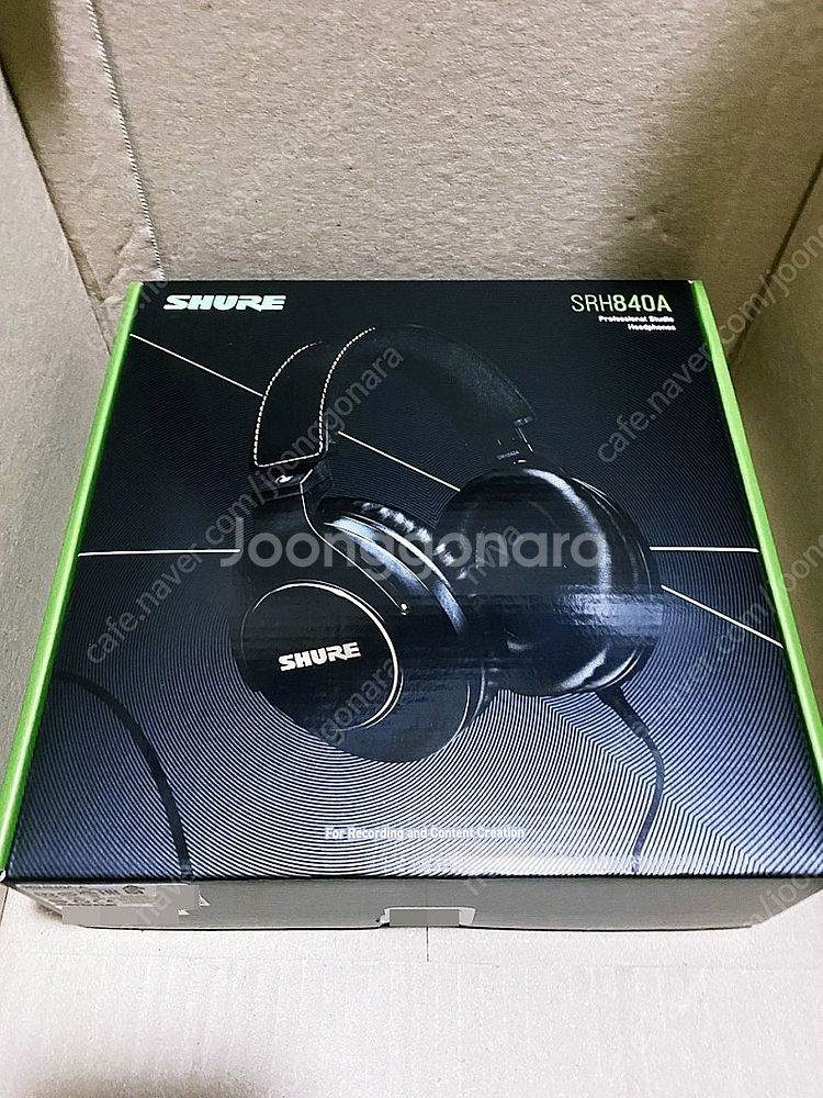 슈어 SRH840A 밀폐형 스튜디오 모니터링 헤드폰 미...--0