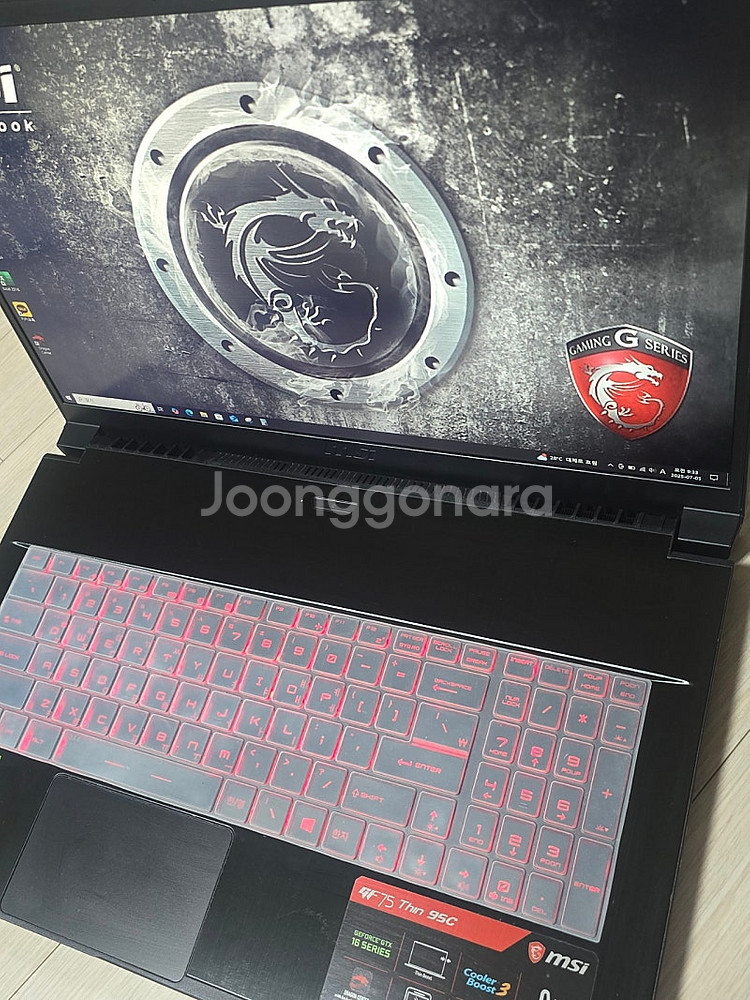 msi GF75 Thin 9sc 게이밍노트북팝니다--2