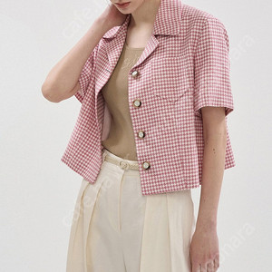 타임(TIME) 반팔 자켓