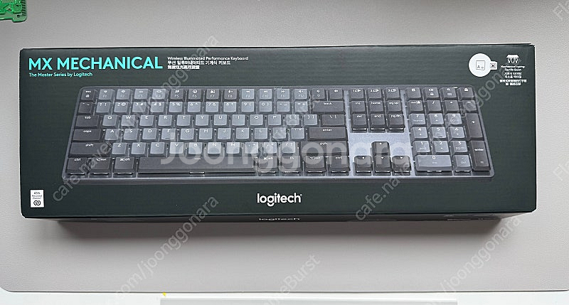 로지텍 MX MECHANICAL 키보드 풀배열 갈축 팝...--0